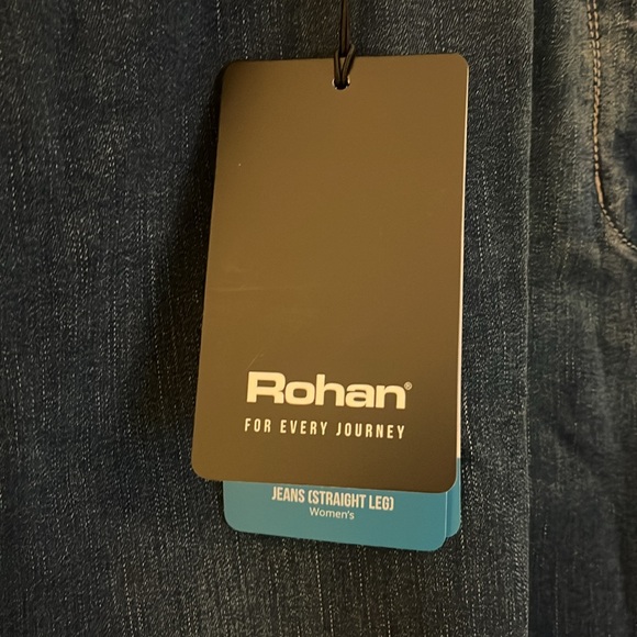 NWT Rohan Straight Leg Travel Jeans (Women’s 16R) - Picture 8 of 11